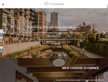 Tablet Screenshot of ecospace.com